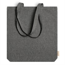 Bolsa ecológicas reutilizable publicidad Lumia en algodón jaspeado 140g asas largas