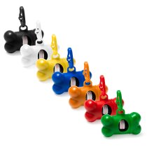 Dispensador de bolsas con logotipo colores variados