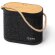Altavoz bluetooth Bianki bambú con carga inalámbrica 15W Negro detalle 5