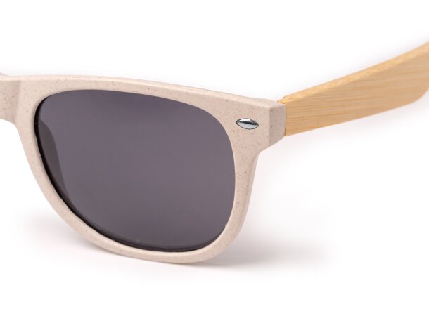 Gafas de sol fibra de trigo Bomer Crudo detalle 1