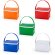 Bolsa térmica con cremallera de pvc Tibu Blanco detalle 1