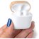 Auriculares inalámbricos de plástico Sauro Blanco detalle 1