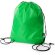 Mochila de cordones rPET Larus Verde helecho