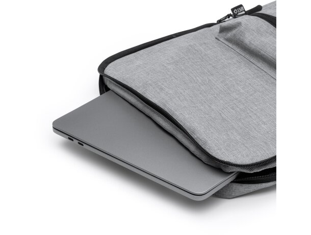 Mochila para tablet de 12 ejecutiva para rPET 300D Benza Negro detalle 3