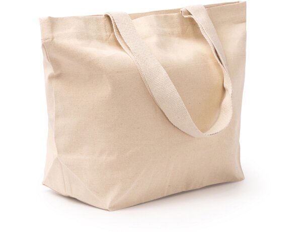 Bolsa algodón unisex grande reciclado 330 g/m2 Bragi Crudo detalle 2
