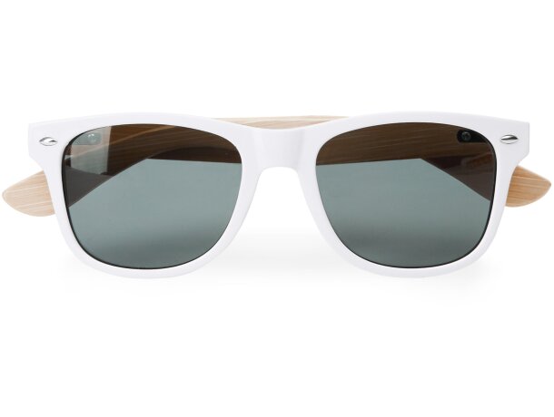 Gafas sol Eden bambú natural policarbonato UV400 categoría 3 Negro detalle 7