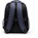 Mochilas para pc 15 corporativas en nylon reciclado Rubix Negro detalle 5
