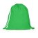 Mochila de cuerdas para publicidad algodón Adare Verde helecho