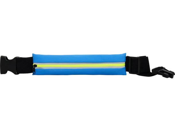 Cinturón deportivo personalizado poliéster unisex 72 Marathon Royal/amarillo fluor detalle 6