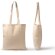 Bolsa algodón orgánico Keon natural 220 g/m² Crudo detalle 1