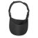 Visera personalizado con cierre velcro en microfibra Wizer Negro detalle 5