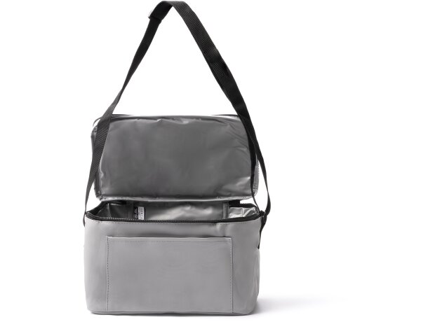 Nevera Denver con compartimento isotérmico y bolsillo exterior Negro detalle 2