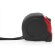 Flexometro de plástico detalles en goma 3 m Rojo detalle 8