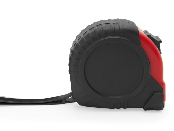 Flexometro de plástico detalles en goma 3 m Rojo detalle 8