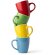 Tazas baratas en variados colores en cerámica Nolo Negro detalle 1