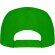Gorras béisbol con cierre ajustable velcro de algodón 170 g/m2 Uranus Verde helecho detalle 22