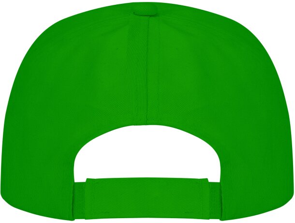 Gorras béisbol con cierre ajustable velcro de algodón 170 g/m2 Uranus Verde helecho detalle 22