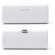 Batería externa Biper 5000 mah de abs reciclado con linterna Blanco detalle 2