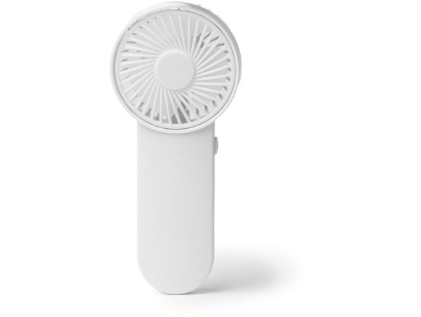 Ventilador portátil Pistol con diseño ergonómico en ABS Blanco detalle 3