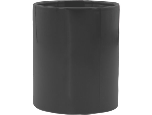 Tazas para personalizar unisex en variados colores cerámica Negro detalle 5