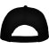 Gorra básica con logo a personalizar Negro detalle 10