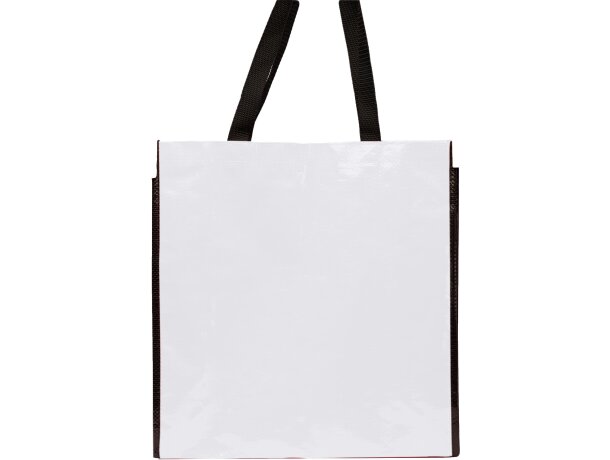 Bolsa para la compra barata polipropileno laminado brillante Coast Blanco detalle 5