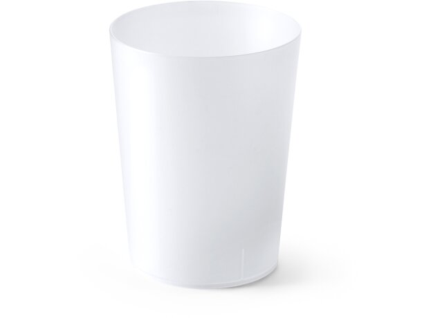 Vaso Vagen transparente reutilizable con acabado translúcido Transparente detalle 3