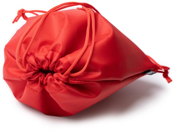 Mochila nevera Croker isotérmica con poliéster reciclado Blanco detalle 1