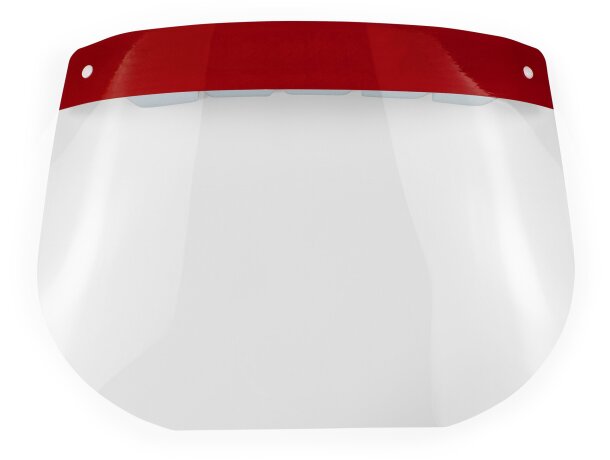 Máscara facial Cohn de PET antivaho con ajuste acolchado Rojo detalle 10