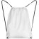Mochila de cuerdas de poliéster 210D multiusos 70 g/m2 Blanco detalle 4