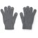 Guantes táctiles Windsor RPET con 3 dedos para pantalla Gris