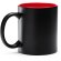 Taza con logo con interior a color cerámica Macha Rojo