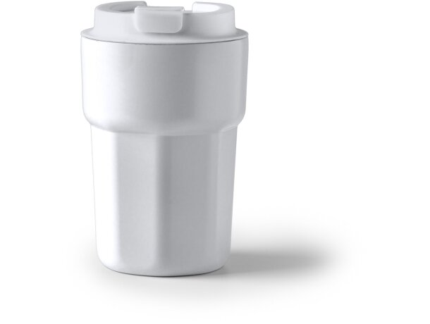 Vaso térmico Oster de acero inoxidable 304 con doble pared 350ml Blanco detalle 4