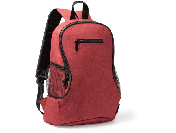 Mochila Bamba en RPET reciclado con asas acolchadas Negro vigore detalle 3