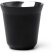 Vaso Cosik de acero inoxidable 304 reciclado 160 ml Negro