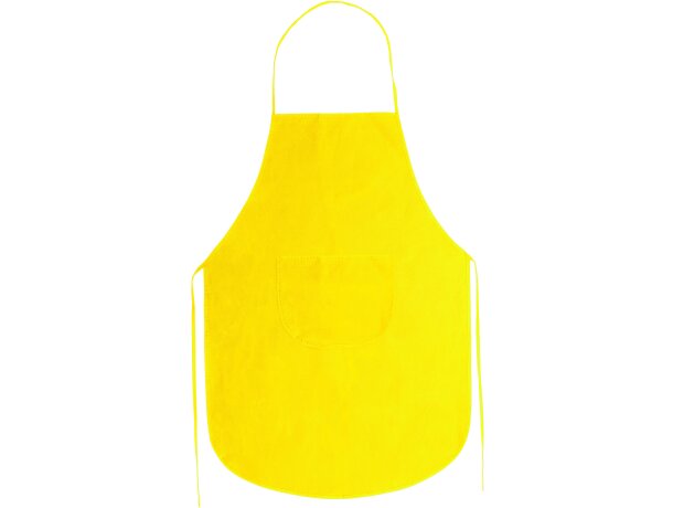 Delantal non-woven 80 g/m2 Keller Amarillo detalle 7