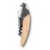 Sacacorchos Vuren acero inox mango madera natural