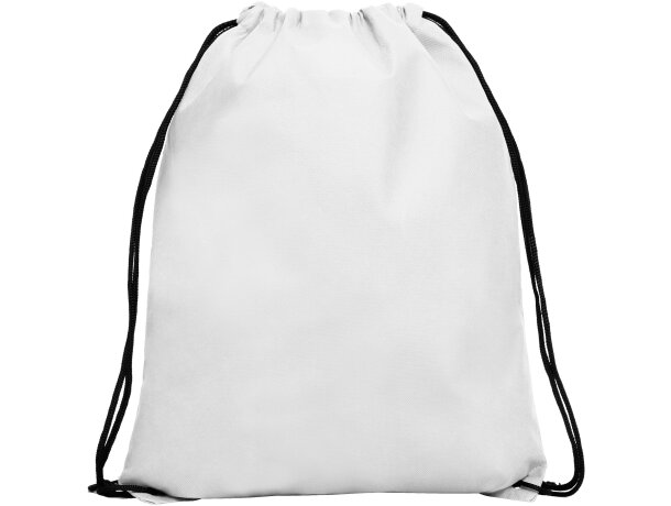 Mochila de cuerdas diversos colores non woven 80 g/m2 Calao Roseton detalle 34