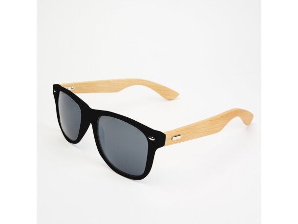 Gafas de sol con logo pc Eden Negro detalle 6