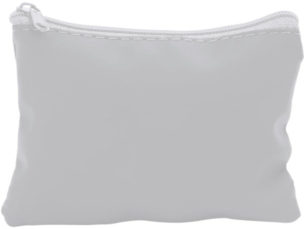 Monederos con anilla de llavero y tirador a juego Medea Rojo detalle 21