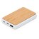 Powerbanks plástico reciclado con detalles en bambú Rossum