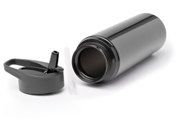 Bidón Tatlon con dosificador antigoteo y pajita abatible Blanco detalle 1