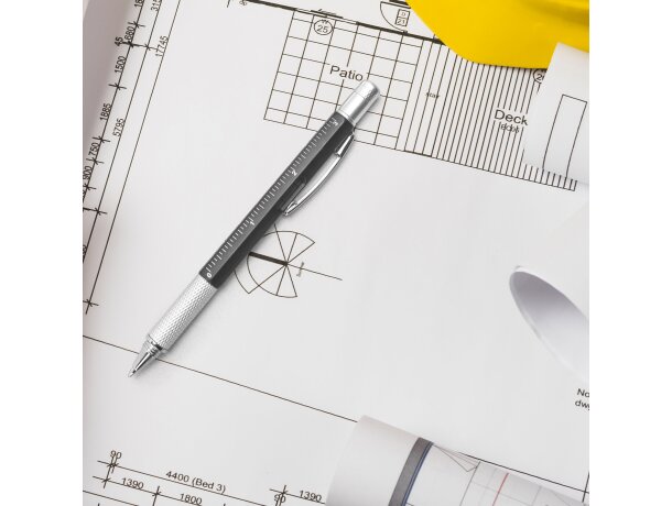 Bolígrafo multiherramienta KANCHAN Blanco detalle 1