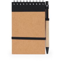 Merchandising libreta espiral cartón reciclado