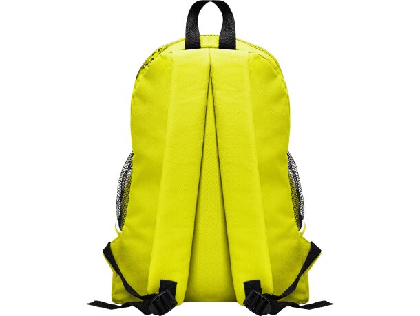 Mochila infantil deportiva poliéster Misuri Amarillo detalle 13