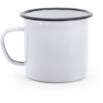 Taza vintage Anon metal lacado 380 ml bicolor