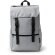 Mochila Solap negro 600D RPET con compartimento portátil 15 Gris