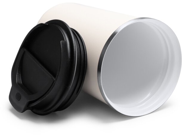 Vaso térmico Tomas de acero inoxidable 304 con doble pared Negro detalle 1