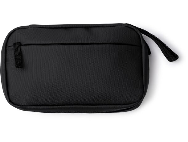 Estuche organizador Dulac con compartimentos de malla Negro detalle 5