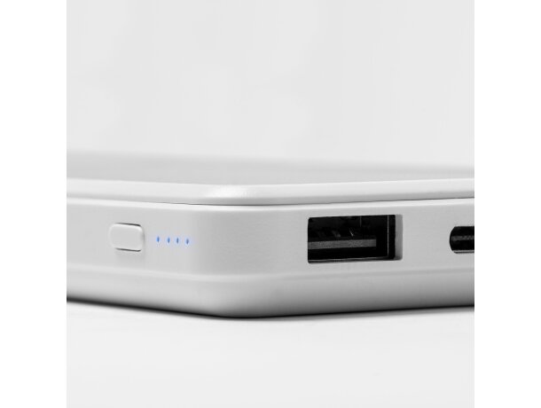 Powerbanks plástico Dilbar 8000 mAh Gris vigore detalle 2
